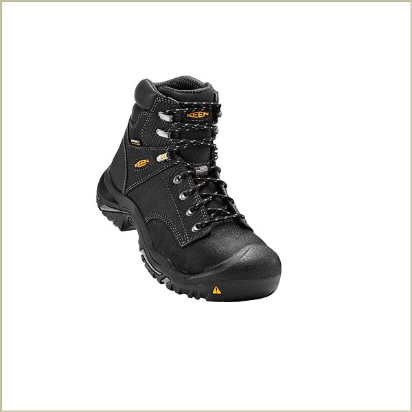  Mt Vernon 6" Black Keen Men Boots