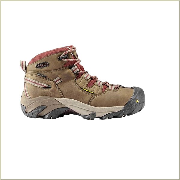  Detroit Mid Black Olive Keen Women Boots