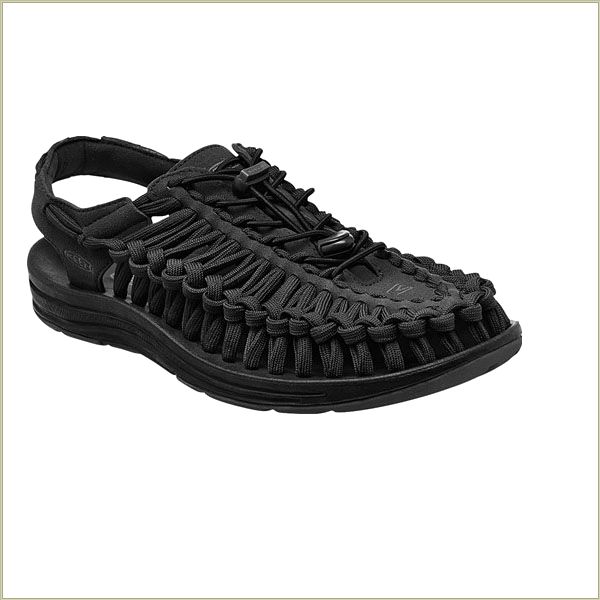  Uneek Flat Cord Black Keen Men Casual