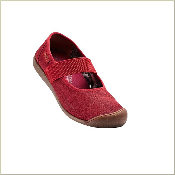  Sienna Mj Canvas Red Dahlia Keen Women Shoes