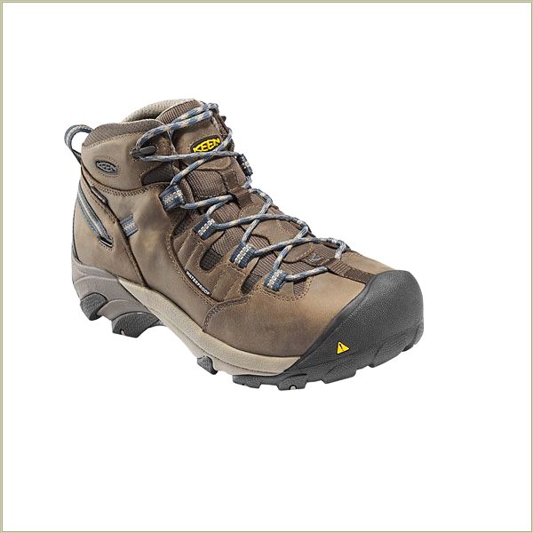  Detroit Mid Slate Black Keen Men Boots