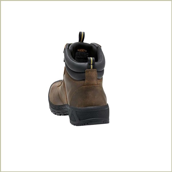  Warren Esd Dark Earth Keen Men Work-Boots-Shoes